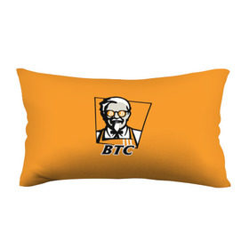 Подушка 3D антистресс с принтом BITCOIN в стиле KFC , наволочка — 100% полиэстер, наполнитель — вспененный полистирол | состоит из подушки и наволочки на молнии | bitcoin | btc | crypto | kfc | биткоин | валюта | деньги | криптовалюта | цифровое золото
