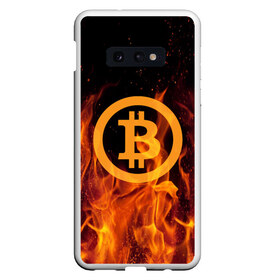 Чехол для Samsung S10E с принтом BITCOIN FIRE , Силикон | Область печати: задняя сторона чехла, без боковых панелей | bitcoin | btc | coin | crypto | ethereum | money | orange | биткоин | валюта | деньги | известные | криптовалюта | логотип | монета | надписи.cash | оранжевый | цвет | цифровое золото | эфир