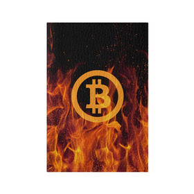 Обложка для паспорта матовая кожа с принтом BITCOIN FIRE , натуральная матовая кожа | размер 19,3 х 13,7 см; прозрачные пластиковые крепления | bitcoin | btc | coin | crypto | ethereum | money | orange | биткоин | валюта | деньги | известные | криптовалюта | логотип | монета | надписи.cash | оранжевый | цвет | цифровое золото | эфир