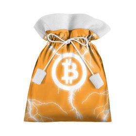 Подарочный 3D мешок с принтом BITCOIN , 100% полиэстер | Размер: 29*39 см | bitcoin | btc | coin | crypto | ethereum | money | orange | биткоин | валюта | деньги | известные | криптовалюта | логотип | монета | надписи.cash | оранжевый | цвет | цифровое золото | эфир