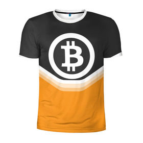 Мужская футболка 3D спортивная с принтом BITCOIN UNIFORM , 100% полиэстер с улучшенными характеристиками | приталенный силуэт, круглая горловина, широкие плечи, сужается к линии бедра | Тематика изображения на принте: bitcoin | btc | coin | crypto | ethereum | money | orange | биткоин | валюта | деньги | известные | криптовалюта | логотип | монета | надписи.cash | оранжевый | цвет | цифровое золото | эфир