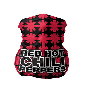 Бандана-труба 3D с принтом Red Hot Chili Peppers , 100% полиэстер, ткань с особыми свойствами — Activecool | плотность 150‒180 г/м2; хорошо тянется, но сохраняет форму | 