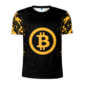Мужская футболка 3D спортивная с принтом BITCOIN , 100% полиэстер с улучшенными характеристиками | приталенный силуэт, круглая горловина, широкие плечи, сужается к линии бедра | bitcoin | btc | coin | crypto | ethereum | miner | mining | money | orange | биткоин | валюта | деньги | известные | криптовалюта | логотип | майнер | майнинг | монета | надписи.cash | оранжевый | цвет | цифровое золото | эфир