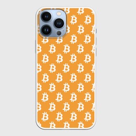 Чехол для iPhone 13 Pro Max с принтом Bitcoin ,  |  | bitcoin | биткоин | деньги