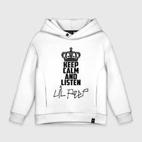 Детское худи Oversize хлопок с принтом Keep calm and listen Lil Peep , френч-терри — 70% хлопок, 30% полиэстер. Мягкий теплый начес внутри —100% хлопок | боковые карманы, эластичные манжеты и нижняя кромка, капюшон на магнитной кнопке | awful things | gustav hr | lil peep | густав ор | клауд | клауд рэп | лил | певец | пип | пост эмо | реп | репер | рэп | рэпер | трэп | хип | хип хоп | хипхоп | хоп | эмо | эмо трэп