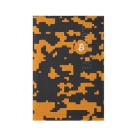 Обложка для паспорта матовая кожа с принтом BITCOIN , натуральная матовая кожа | размер 19,3 х 13,7 см; прозрачные пластиковые крепления | bitcoin | btc | crypto | биткоин | валюта | деньги | криптовалюта | цифровое золото