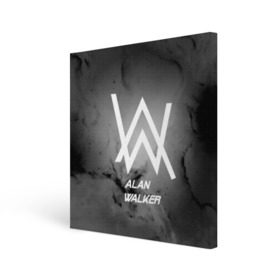 Холст квадратный с принтом ALAN WALKER , 100% ПВХ |  | alan walker | club | music | абстракция | клубная музыка | космос | краски | музыка
