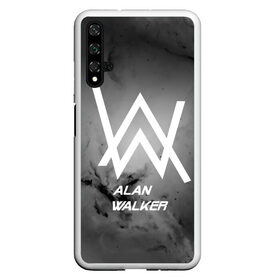 Чехол для Honor 20 с принтом ALAN WALKER , Силикон | Область печати: задняя сторона чехла, без боковых панелей | Тематика изображения на принте: alan walker | club | music | абстракция | клубная музыка | космос | краски | музыка