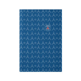 Обложка для паспорта матовая кожа с принтом PSG 2018 Original , натуральная матовая кожа | размер 19,3 х 13,7 см; прозрачные пластиковые крепления | fc | fly emirates | paris | psg | лого | париж | псж | спорт | спортивные | фк | футбольный клуб