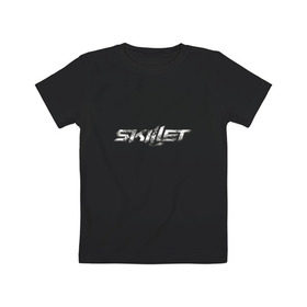 Детская футболка хлопок с принтом Skillet , 100% хлопок | круглый вырез горловины, полуприлегающий силуэт, длина до линии бедер | skilet | skillet | альтернативный | гранж | группа | джен леджер | джон купер | индастриал | кори купер | метал | ню | пост | рок | сет моррисон | симфоник | скилет | хард | христианский