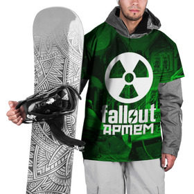 Накидка на куртку 3D с принтом FALLOUT АРТЁМ , 100% полиэстер |  | fallout 4 | game | logo fallout | nuka kola | артем | игры | имены | мутанты | надписи | питбой | пустошь | радиация | убежище 101
