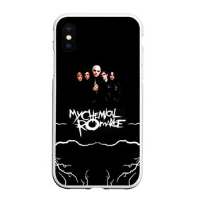 Чехол для iPhone XS Max матовый с принтом My Chemical Romance , Силикон | Область печати: задняя сторона чехла, без боковых панелей | gerard way | mcr | my chemical romance | альтернативный | группа | джерард уэй | май кемикал романс | мкр | мой химический роман | мхр | мцр | панк | поп | поппанк | рок | рэй торо