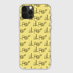 Чехол для iPhone 12 Pro Max с принтом LiL PEEP Pattern , Силикон |  | band | cry baby | emo | lil peep | music | musician | rap | swag | логотип | музыка | музыкант | нытик. | рэп | сваг | эмо