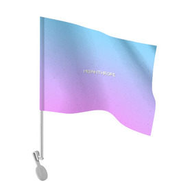 Флаг для автомобиля с принтом Мизантроп , 100% полиэстер | Размер: 30*21 см | misantrope | мизантроп