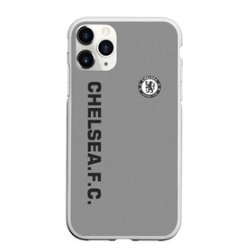Чехол для iPhone 11 Pro матовый с принтом Chelsea Uniform , Силикон |  | Тематика изображения на принте: chelsea | fc | спорт | спортивные | футбол | футбольный клуб | челси
