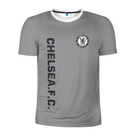 Мужская футболка 3D спортивная с принтом Chelsea Uniform , 100% полиэстер с улучшенными характеристиками | приталенный силуэт, круглая горловина, широкие плечи, сужается к линии бедра | Тематика изображения на принте: chelsea | fc | спорт | спортивные | футбол | футбольный клуб | челси