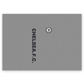 Поздравительная открытка с принтом Chelsea Uniform , 100% бумага | плотность бумаги 280 г/м2, матовая, на обратной стороне линовка и место для марки
 | Тематика изображения на принте: chelsea | fc | спорт | спортивные | футбол | футбольный клуб | челси