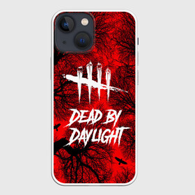 Чехол для iPhone 13 mini с принтом Dead by Daylight ,  |  | maniacs | выживалка | жертвы | мертвые днем | ужас | хоррор