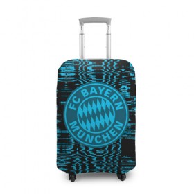 Чехол для чемодана 3D с принтом FC Bayern 2018 Abstract style , 86% полиэфир, 14% спандекс | двустороннее нанесение принта, прорези для ручек и колес | fc bayern | football | footer | soccer | socker | спорт | футбол | футбольный клуб