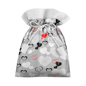 Подарочный 3D мешок с принтом Валентинки , 100% полиэстер | Размер: 29*39 см | Тематика изображения на принте: 