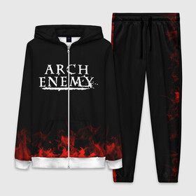Женский костюм 3D с принтом Arch Enemy ,  |  | arch enemy | band | metal | music | rock | атрибутика | группа | метал | музыка | рок