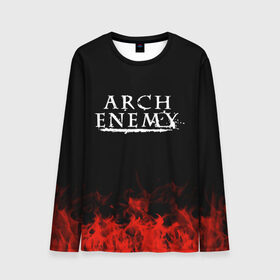 Мужской лонгслив 3D с принтом Arch Enemy , 100% полиэстер | длинные рукава, круглый вырез горловины, полуприлегающий силуэт | arch enemy | band | metal | music | rock | атрибутика | группа | метал | музыка | рок