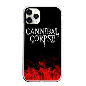 Чехол для iPhone 11 Pro матовый с принтом Cannibal Corpse , Силикон |  | Тематика изображения на принте: band | cannibal corpse | metal | music | rock | атрибутика | группа | метал | музыка | рок