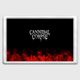 Магнит 45*70 с принтом Cannibal Corpse , Пластик | Размер: 78*52 мм; Размер печати: 70*45 | band | cannibal corpse | metal | music | rock | атрибутика | группа | метал | музыка | рок