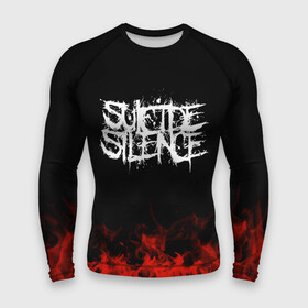 Мужской рашгард 3D с принтом Suicide Silence ,  |  | band | metal | music | rock | suicide silence | атрибутика | группа | метал | музыка | рок