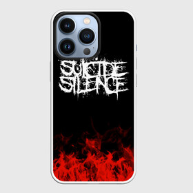 Чехол для iPhone 13 Pro с принтом Suicide Silence ,  |  | Тематика изображения на принте: band | metal | music | rock | suicide silence | атрибутика | группа | метал | музыка | рок