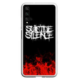 Чехол для Honor 20 с принтом Suicide Silence , Силикон | Область печати: задняя сторона чехла, без боковых панелей | Тематика изображения на принте: band | metal | music | rock | suicide silence | атрибутика | группа | метал | музыка | рок