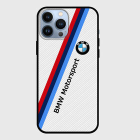 Чехол для iPhone 13 Pro Max с принтом BMW MOTORSPORT CARBON | БМВ ,  |  | Тематика изображения на принте: bmw | bmw motorsport | bmw performance | carbon | m | motorsport | performance | sport | бмв | карбон | моторспорт | спорт