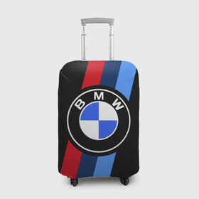 Чехол для чемодана 3D с принтом BMW 2018 M Sport , 86% полиэфир, 14% спандекс | двустороннее нанесение принта, прорези для ручек и колес | bmw | bmw motorsport | bmw performance | carbon | m | motorsport | performance | sport | бмв | карбон | моторспорт | спорт