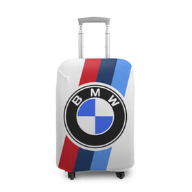 Чехол для чемодана 3D с принтом BMW 2018 M Sport , 86% полиэфир, 14% спандекс | двустороннее нанесение принта, прорези для ручек и колес | bmw | bmw motorsport | bmw performance | carbon | m | motorsport | performance | sport | бмв | карбон | моторспорт | спорт
