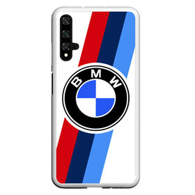 Чехол для Honor 20 с принтом BMW M SPORT , Силикон | Область печати: задняя сторона чехла, без боковых панелей | Тематика изображения на принте: bmw | bmw motorsport | bmw performance | carbon | m | motorsport | performance | sport | бмв | карбон | моторспорт | спорт