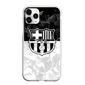 Чехол для iPhone 11 Pro матовый с принтом FC Barca Black Collection , Силикон |  | fc barcelona | fcb | барселона | спорт | спортивные | футбол | футбольный клуб