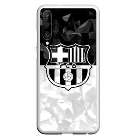 Чехол для Honor P30 с принтом FC Barca Black Collection , Силикон | Область печати: задняя сторона чехла, без боковых панелей | Тематика изображения на принте: fc barcelona | fcb | барселона | спорт | спортивные | футбол | футбольный клуб