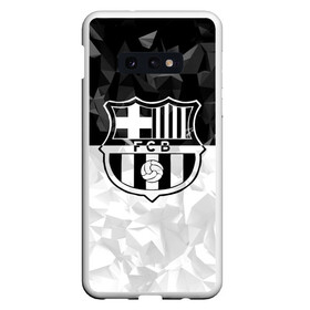 Чехол для Samsung S10E с принтом FC Barca Black Collection , Силикон | Область печати: задняя сторона чехла, без боковых панелей | fc barcelona | fcb | барселона | спорт | спортивные | футбол | футбольный клуб