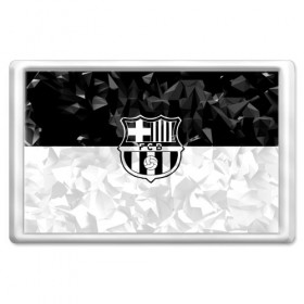 Магнит 45*70 с принтом FC Barca Black Collection , Пластик | Размер: 78*52 мм; Размер печати: 70*45 | Тематика изображения на принте: fc barcelona | fcb | барселона | спорт | спортивные | футбол | футбольный клуб