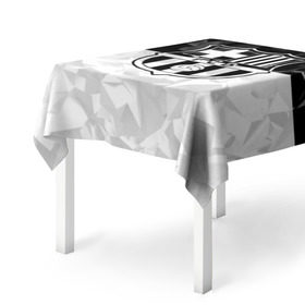 Скатерть 3D с принтом FC Barca Black Collection , 100% полиэстер (ткань не мнется и не растягивается) | Размер: 150*150 см | fc barcelona | fcb | барселона | спорт | спортивные | футбол | футбольный клуб