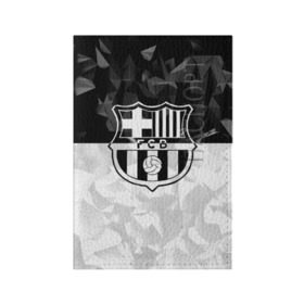 Обложка для паспорта матовая кожа с принтом FC Barca Black Collection , натуральная матовая кожа | размер 19,3 х 13,7 см; прозрачные пластиковые крепления | fc barcelona | fcb | барселона | спорт | спортивные | футбол | футбольный клуб