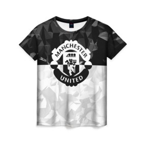 Женская футболка 3D с принтом F.C.M.U 2018 Black Collection , 100% полиэфир ( синтетическое хлопкоподобное полотно) | прямой крой, круглый вырез горловины, длина до линии бедер | fc | manchester united | зож | манчестер юнайтед
  | спорт | спортивные | футбол | футбольный клуб