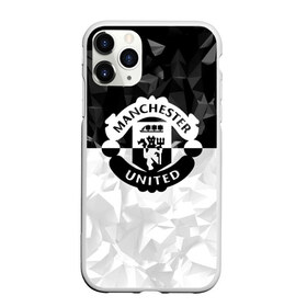 Чехол для iPhone 11 Pro матовый с принтом F C M U 2018 Black Collection , Силикон |  | fc | manchester united | зож | манчестер юнайтед
  | спорт | спортивные | футбол | футбольный клуб