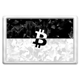 Магнит 45*70 с принтом BITCOIN Black Collection , Пластик | Размер: 78*52 мм; Размер печати: 70*45 | Тематика изображения на принте: bitcoin | btc | crypto | miner | mining | биткоин | валюта | деньги | криптовалюта | майнинг | цифровое золото