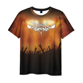 Мужская футболка 3D с принтом Dethklok , 100% полиэфир | прямой крой, круглый вырез горловины, длина до линии бедер | band | dethklok | metal | music | rock | атрибутика | группа | метал | музыка | рок