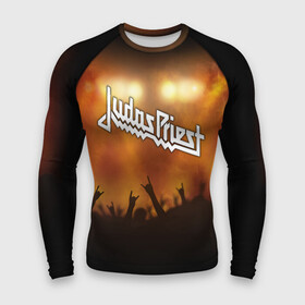 Мужской рашгард 3D с принтом Judas Priest ,  |  | band | judas priest | metal | music | rock | атрибутика | метал | музыка | рок