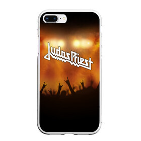 Чехол для iPhone 7Plus/8 Plus матовый с принтом Judas Priest , Силикон | Область печати: задняя сторона чехла, без боковых панелей | band | judas priest | metal | music | rock | атрибутика | метал | музыка | рок