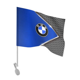 Флаг для автомобиля с принтом BMW sport collection auto , 100% полиэстер | Размер: 30*21 см | auto | automobile | bmw | car | machine | motor | motor car | sport car | автомашина | бмв | легковой автомобиль | спортивный автомобиль | тачка
