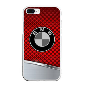 Чехол для iPhone 7Plus/8 Plus матовый с принтом BMW METAL COLLECTION SPORT , Силикон | Область печати: задняя сторона чехла, без боковых панелей | auto | automobile | bmw | car | machine | motor | motor car | sport car | автомашина | бмв | легковой автомобиль | спортивный автомобиль | тачка