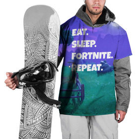 Накидка на куртку 3D с принтом Fortnite Repeat , 100% полиэстер |  | Тематика изображения на принте: battle royale | fortnite | батл роял | фортнайт